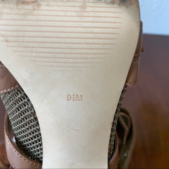 Guess GW Barney Leather Sandal Bootie Stilleto Platform - Picture 6 of 10
